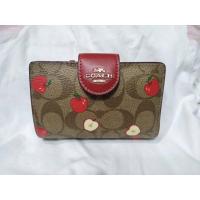 ราคา Coach กระเป๋าสตางค์ใบกลางมือสอง แท้ (13204481147)