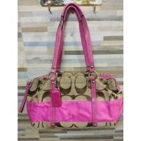 ราคา กระเป๋าสะพายข้างทรงหมอน Coach แท้ มือสองสภาพสวย (2372496004)