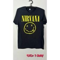 ราคา เสื้อวง Nirvana Yellow Smile ของแท้จากกระสอบมือสอง (26121601812)
