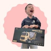 ราคา รถโม่ปูนบังคับ รถโม่ปูน รถผสมปูน รถก่อสร้าง รถของเลนเด็ก รถบังคับ โมเดลรถ (29008972868)