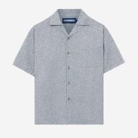 ราคา KEMEJA เสื้อเชิ้ตลินิน - DTD Linen Short Sleeve - สีเทา (43655723049)