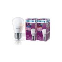 ราคา PHILIPS หลอด LED BULB 4W E27 W/W 330LM (25581291307)