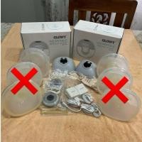 ราคา Glowy Wearable Breast Pump Model WP-01 เครื่องปั๊มนมไฟฟ้าแบบสวมใส่ ปั๊มนมแบบแฮนด์ฟรี ไม่มีสายยาง ไม่ต้องใช้มือจับ (44104839999)