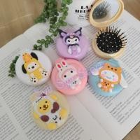 ราคา Kuromi My Melody Cinnamoroll Pochacco Pompompurin Hoodie หวีแก้วกลม (43968702098)