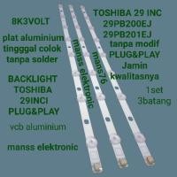 ราคา TOSHIBA ไฟ led tv backlight BL 29PB200EJ TOSHIBA 29PB201ej BL TOSHIBA 29PB200 EJ BL TOSHIBA 29PB201ej ราคา 1 ชุด 3 แท่ง (28115420020)