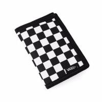 ราคา VANS VANS ของแท้สีดําสีขาวสีเทา Checkerboard ลายสก๊อตพิมพ์กระเป๋าสตางค์ลายสก๊อต Tri-fold คลิปสั้น VN000C32Y28 (40818257224)