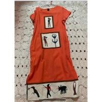 ราคา เดรสผ้าใยกัญชงปักมือ (24137135153)