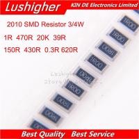 ราคา 100PCS 2010 SMD Resistor 3/4W 1% 1R 150R 470R 39R R30 20K 620R 430R 1 ohm 1ohm 1R00 1R0 150 470 39 0.3 20000 620 430 Ohm (6812055922)