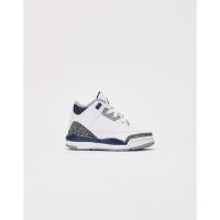 ราคา NIKE AIR JORDAN 3 RETRO TODDLER Midnight Navy ต้นฉบับรองเท้าเด็ก 100% (44371008826)