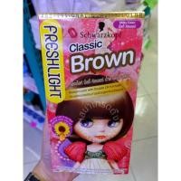 ราคา Schwarzkopf Freshlight Milky Color CLASSIC BROWN ครีมเปลี่ยนสีผม สีน้ำตาลคลาสสิค (19100441239)