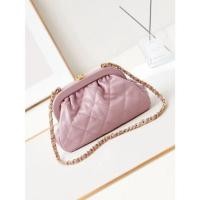 ราคา CHANEL 24A กระเป๋าสะพายหลังหนังแกะหนังแกะลาย Lingtail กระเป๋าถือกระเป๋าสะพาย 1873 (28285858335)