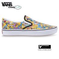 ราคา VANS SLIP ON COMFYCUSH X THE SIMPSONS THE SIMPSONS SPRINGFIELD SNEAKERS สินค้ามีประกันแท้ (5746120799)