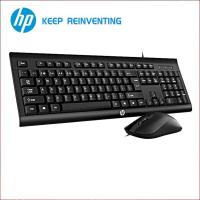 ราคา HP-KM 100 Black ชุด mouse keboard HP COMBO SET KEYBOARD AND MOUSE (25428541113)