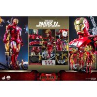 ราคา Hot Toys QS021 – Iron Man 2 – 1/4th scale Iron Man Mark IV with Suit-up Gantry (25259624443)