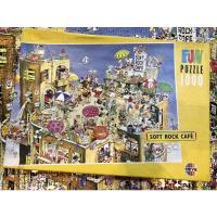 ราคา Puzzle jigsaws จิ๊กซอว์ 1000 ชิ้น (Heye) Soft Rock Cafe มือสอง (18161675916)