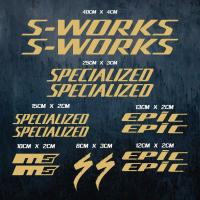 ราคา SPECIALIZED S-WORKS Epic MTB Road Bike Decal, RoadBike สติ๊กเกอร์ตัดจักรยาน (26487569617)