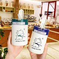 ราคา ปลีก/ส่ง แก้วน้ำน้องหมี ใส่ได้ทั้งน้ำร้อนและเย็น ไม่เก็บอุณหภูมิ ขนาด400ML (22184932473)