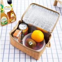 ราคา กระเป๋าใส่ข้าวกลางวันกระเป๋าถือกล่องข้าวกลางวันกระเป๋าความจุขนาดใหญ่ถุงข้าวญี่ปุ่นพร้อมข้าวถุงหวายเทียม (27873078429)