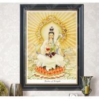 ราคา ครอสติสคริสตัล DIY5Dรูปเจ้าแม่กวนอิม ขนาด 80*50ซม ติดเต็มแผ่น (1928264134)