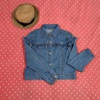 ราคา Gu denim jacket✨แจ๊คเก็ตยีนส์ ตัวสั้น (5319786478)