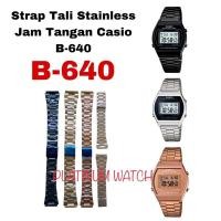 ราคา Casio B-640 B-640 B-640 B 640 สายนาฬิกาสแตนเลส Casio b640 สายนาฬิกาสแตนเลส (43421258326)