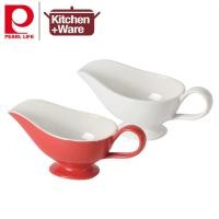 ราคา Pearl Life Porcelain Gravy ซอสเรือ 300ml เตาอบไมโครเวฟปลอดภัยเซรามิค Curry ซอสหม้อภาชนะชามสเต็กซอส (42055864601)