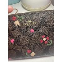 ราคา Coachคล้องมือ1ซิปลายดอกไม้ (18056679153)