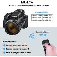 ราคา AODELAN กล้องไร้สายรีโมทคอนโทรลชัตเตอร์ระยะไกลสําหรับ Nikon Z30, Zfc, Z50, P1000, B600, A1000, P950; เปลี่ยน Nikon ML-L7 (20089586833)