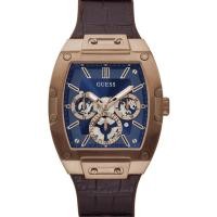 ราคา GUESS Men's GW0202G2 GW0202G1 GW0202G3 GW0202G4 GW0202G6 Leather Silicone Strap Watch 43mm (23820534775)