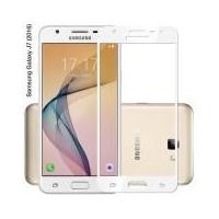 ราคา กระจกนิรภัย กันรอย เต็มจอ เก็บขอบ แนบสนิท Samsung Galaxy J7 2016 สีขาว (4851925958)