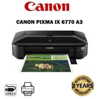 ราคา PIXMA IX6770CANON A3ปริ้นสี โฟโต้ประกัน1ปี ความละเอียดงานพิมพ์ 9,600 x 2,400 dpi ความเร็วการพิมพ์ขาวดำ 14.5 ภาพ/นาที (3710079300)