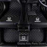 ราคา Honda Civic Accord City Right hand drive Car Mat /พรมรถยนต์ /พรมปูพื้นรถยนต์ /หนังกันน้ํา (43264826828)