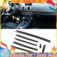 ราคา Xiulo XIULO-TH RS Style 3K มันวาวคาร์บอนไฟเบอร์คอนโซลตกแต่งภายในแบบเรียบสำหรับ 8V RS3 2014? 2018 พร้อมประตูแผงควบคุม (41871866641)
