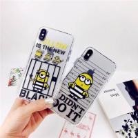 ราคา [ใส่โค้ดลดค่าส่ง] เคสไอโฟน เคสใสมีลาย มินเนี่ยน minion IPhone 6/6s/6+/6s+/7/7+/8/8+/X (1337414450)
