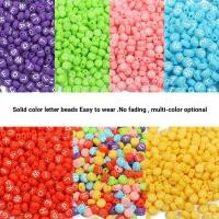 ราคา Guangchuangyu 100 ชิ้น/แพ็ค Solid Letter ลูกปัดทําด้วยมือวัสดุอะคริลิคตัวอักษรภาษาอังกฤษลูกปัดแบน diy Beading ลูกปัดหลวม Handmade สร้อยข้อมือเครื่องประดับวัสดุอุปกรณ์ (44364288621)