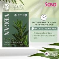 ราคา Sasatinnie Tea Tree So-Relieve Mask (10pcs) (28006565151)