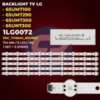 ราคา LG 65 นิ้ว TV Backlight 65UM7100 65UM7290 65UM7300 65UN7300 65uk63(BOE)9LED_SVL650A95_REV1.0180416 (28139469151)