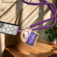 ราคา # wangzhiq # กระเป๋าใส่เหรียญ Sanrio Hello Kitty เชือกข้ามร่างกายเคสโทรศัพท์มือถือที่เก็บห้อยคอกล้อง CCD Key Anti-lost Lanyard . (27291180541)
