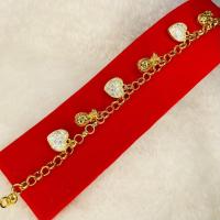 ราคา สร้อยข้อมือถุงเงินถุงทอง+หัวใจเพชร (17449839910)