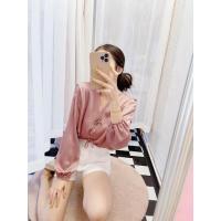 ราคา เสื้อแขนยาว คอวี ผูกโบว์หน้า แขนพองนิดๆ (5686802046)