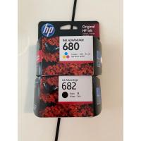 ราคา หมึก hp 680 สีดำ และ 682 หมึกสี (22243270551)