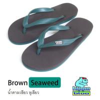 ราคา Hippo bloo รองเท้าแตะฮิปโปบูล Brown Seaweed ชาย/หญิง น้ำตาลเข้ม/เชียวสาหร่าย หูเขียวสาหร่าย เบอร์9-13 EU36-45 (2823426950)