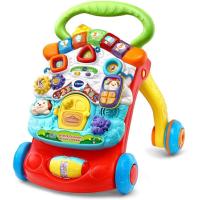 ราคา VTech Sit-to-Stand Learning Walker รถผลักเดินวีเทค มือสอง (ภาษาญี่ปุ่น,Japan speaking) อุปกรณ์ตามรูป (24535640648)