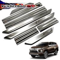 ราคา ชุด ชายบันได สแตนเลส 4ประตู กันรอย แปะบน แปะล่าง 8 ชิ้น Mitsubishi Pajero Sport Montero Sport ปี2016 - 2019 (8223280388)