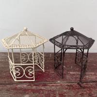 ราคา ภูมิทัศน์ไมโครมินิเหล็กศาลาสวนของชําฉากขนาดเล็กลานสวนตกแต่งศาลา (27931594150)