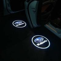 ราคา LED ประตูไฟรถยนต์แสงเลเซอร์เงาโลโก้ สำหรับ Subaru โปรเจคเตอร์ เช็ต2ชิ้น / ติดตั้งง่าย / Courtesy door TUNING lights (3427580034)