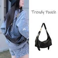 ราคา TRENDY POUCH Dรุ่นเดียวกัน กระเป๋าสะพายข้าง แฟชั่น ผู้หญิง หนังนิ่ม กระเป๋าสวยๆ (27682976967)