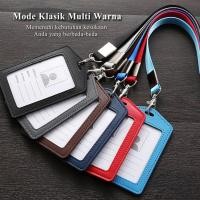 ราคา เคสป้ายชื่อ ID พร้อมสายหนังสังเคราะห์ฟรี/ที่ใส่บัตร ID แบบนุ่ม (43764704176)