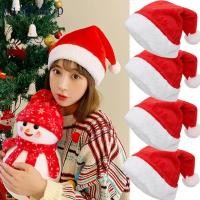 ราคา [INFASHION]หมวกซานตาคลอสสําหรับคริสต์มาส, วัสดุตุ๊กตานุ่มพิเศษแบบปรับได้เหมาะสําหรับการปฏิเสธของครอบครัวและแลกเปลี่ยนของขวัญ (44113896887)