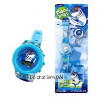 ราคา BLUE SHARK WATCH WITH COLOR CHANGING LIGHT - นาฬิกาเด็กซ้าย (43667051143)